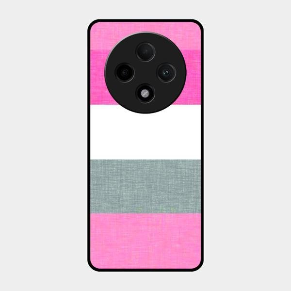 Pink Hues Harmony Glossy Metal Case Cover For Oppo F27 Pro Plus 5G
