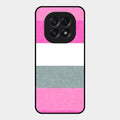 Pink Hues Harmony Glossy Metal Case Cover For Oppo F29 5G