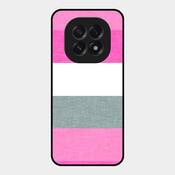 Pink Hues Harmony Glossy Metal Case Cover For Oppo F29 5G