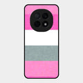 Pink Hues Harmony Glossy Metal Case Cover For Oppo F29 Pro 5G