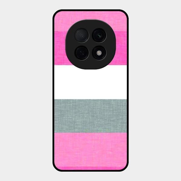 Pink Hues Harmony Glossy Metal Case Cover For Oppo F29 Pro 5G