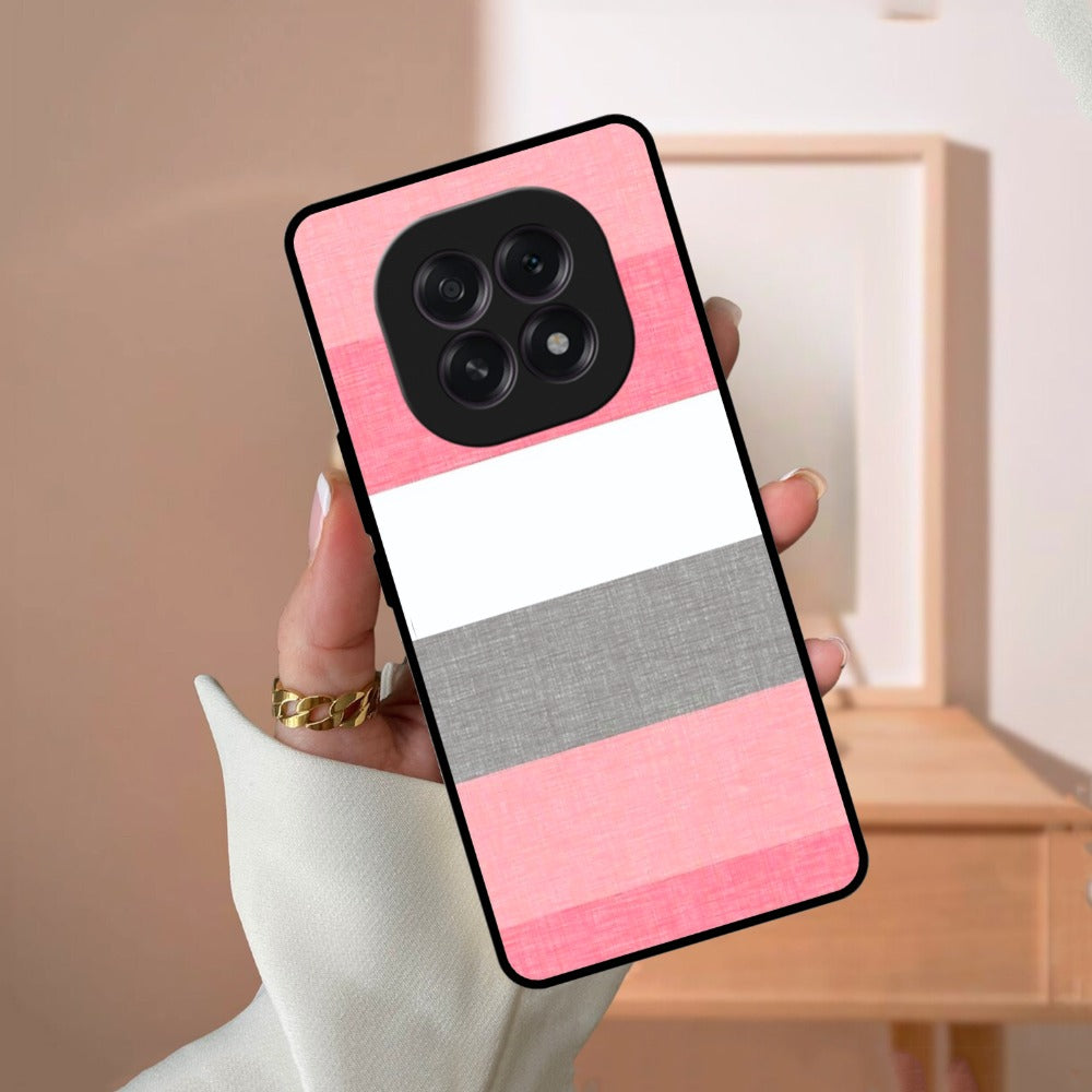 Pink Hues Harmony Glossy Metal Case Cover For Oppo