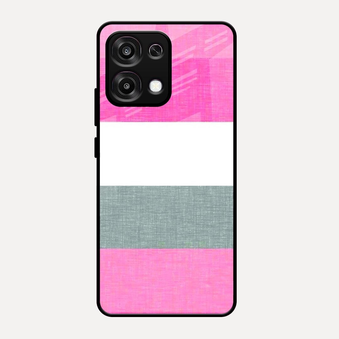 Pink Hues Harmony Glossy Metal Case Cover For Oppo F31 5G
