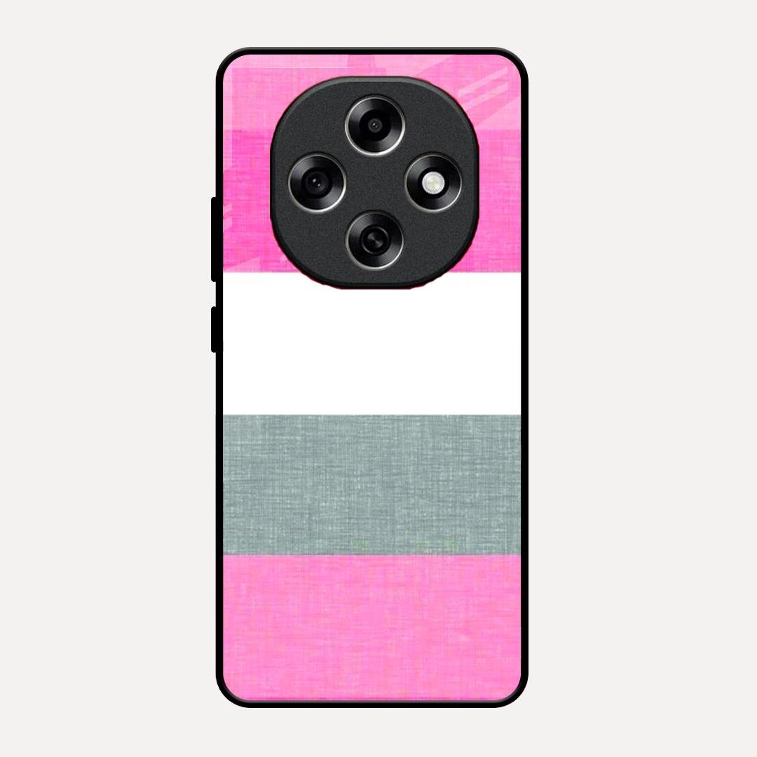 Pink Hues Harmony Glossy Metal Case Cover For Oppo F31 Pro 5G
