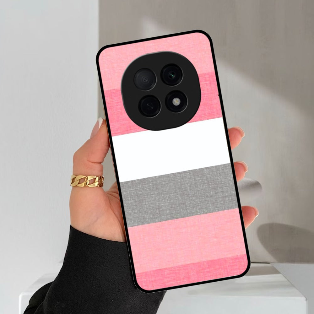 Pink Hues Harmony Glossy Metal Case Cover For Oppo