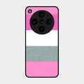 Pink Hues Harmony Glossy Metal Case Cover For Oppo Find X8 Pro 5G