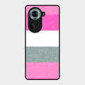 Pink Hues Harmony Glossy Metal Case Cover For Oppo Reno 11 5G