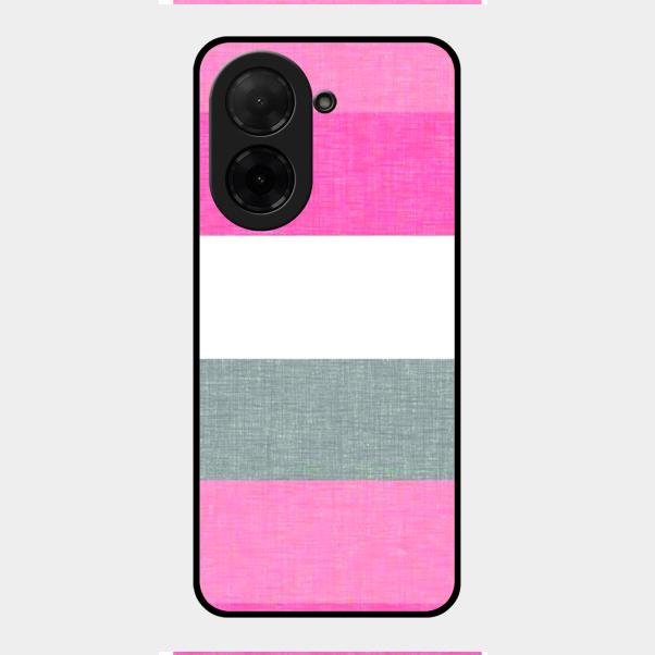 Pink Hues Harmony Glossy Metal Case Cover For Poco C71