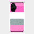 Pink Hues Harmony Glossy Metal Case Cover For Poco F7 5G
