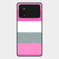 Pink Hues Harmony Glossy Metal Case Cover For Poco X4 Pro 5G