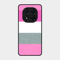 Pink Hues Harmony Glossy Metal Case Cover For Poco X7 5G