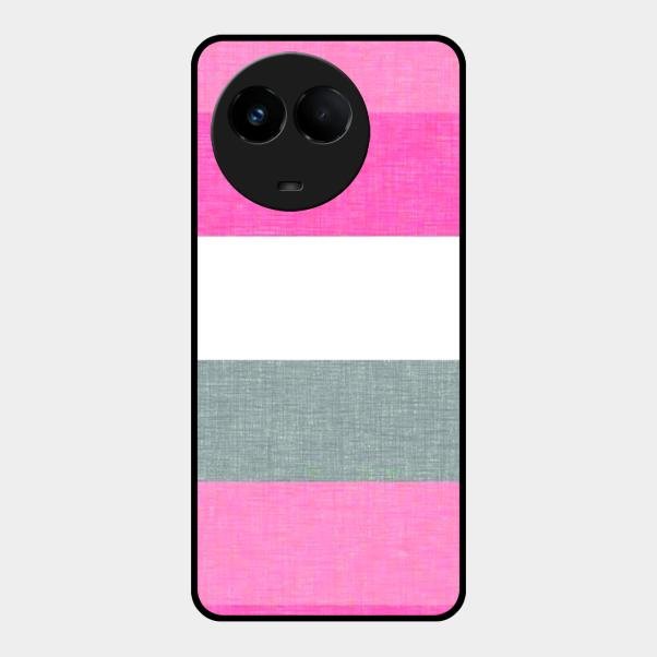 Pink Hues Harmony Glossy Metal Case Cover For Realme 11 5G
