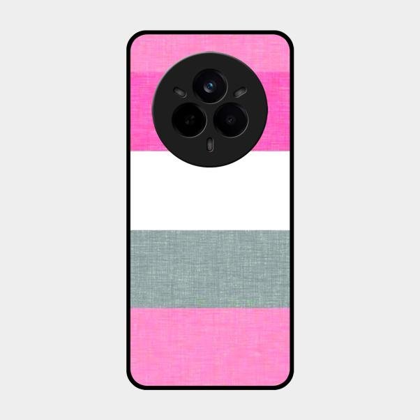Pink Hues Harmony Glossy Metal Case Cover For Realme 14 Pro Plus 5G