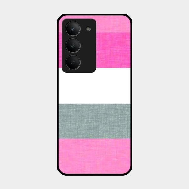 Pink Hues Harmony Glossy Metal Case Cover For Realme 14X 5G