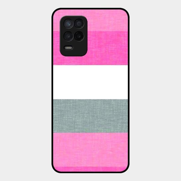 Pink Hues Harmony Glossy Metal Case Cover For Realme 8 5G