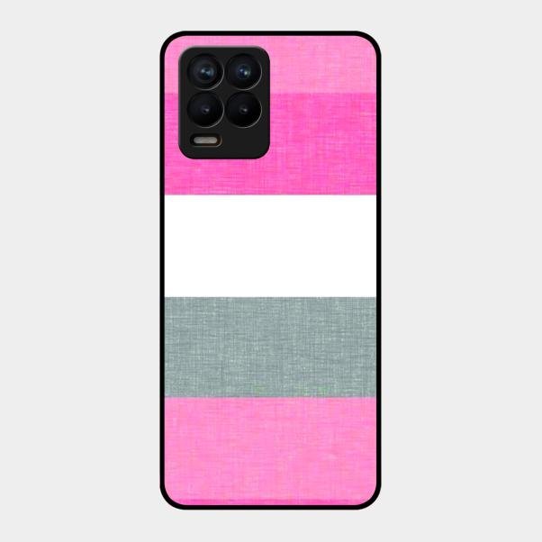 Pink Hues Harmony Glossy Metal Case Cover For Realme 8 Pro