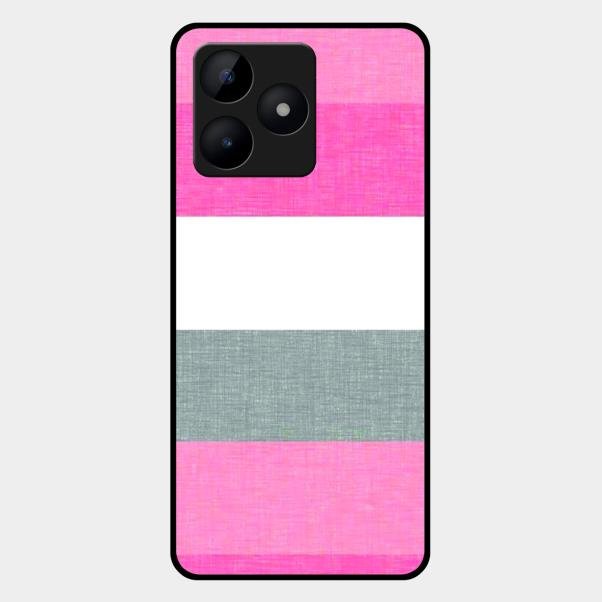 Pink Hues Harmony Glossy Metal Case Cover For Realme C53