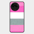 Pink Hues Harmony Glossy Metal Case Cover For Realme C67 5G