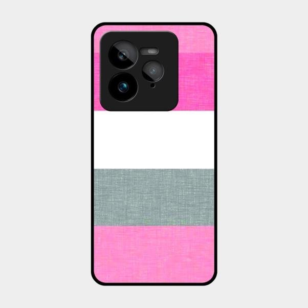 Pink Hues Harmony Glossy Metal Case Cover For Realme Gt 7 Pro