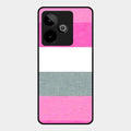 Pink Hues Harmony Glossy Metal Case Cover For Realme Gt 7T 5G