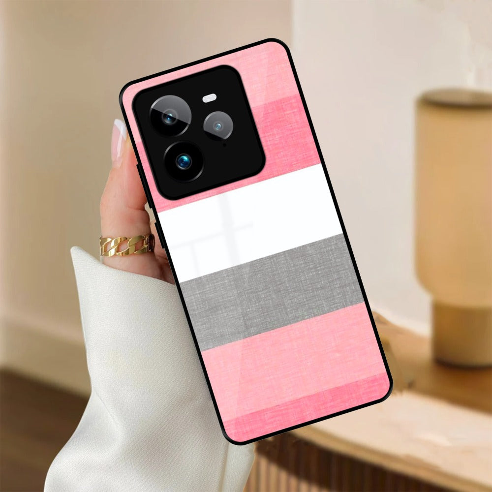 Pink Hues Harmony Glossy Metal Case Cover For Realme