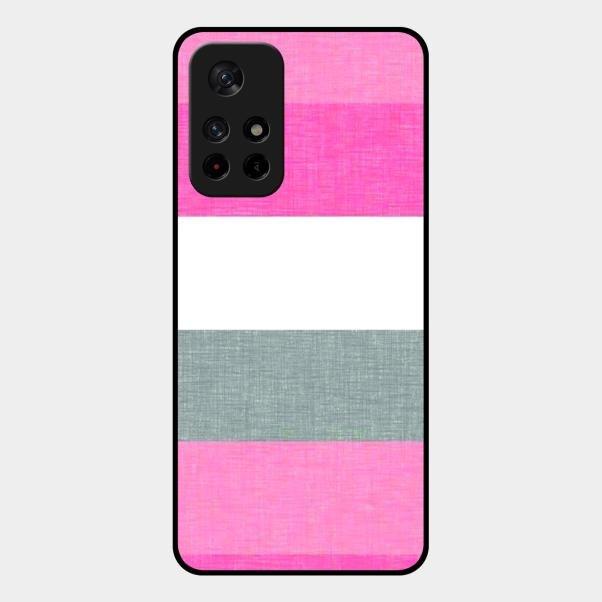Pink Hues Harmony Glossy Metal Case Cover For Redmi Note 11T 5G