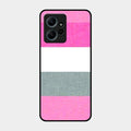 Pink Hues Harmony Glossy Metal Case Cover For Redmi Note 12 4G