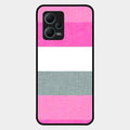 Pink Hues Harmony Glossy Metal Case Cover For Redmi Note 12 5G