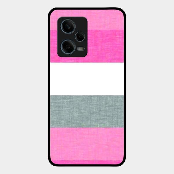 Pink Hues Harmony Glossy Metal Case Cover For Redmi Note 12 Pro Plus 5G