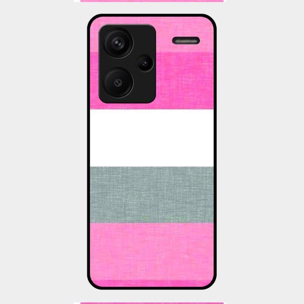 Pink Hues Harmony Glossy Metal Case Cover For Redmi Note 13 Pro Plus 5G