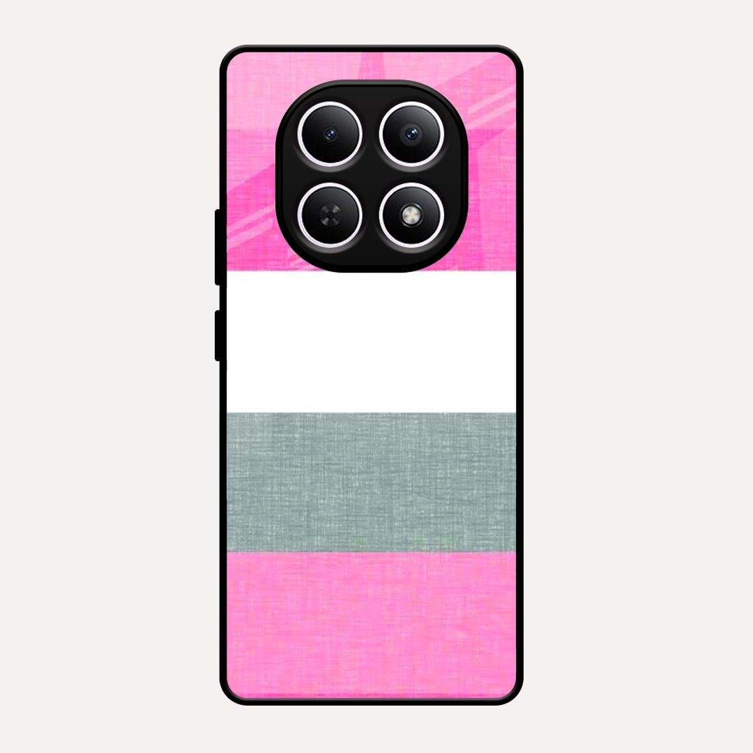 Pink Hues Harmony Glossy Metal Case Cover For Redmi Note 15 5G