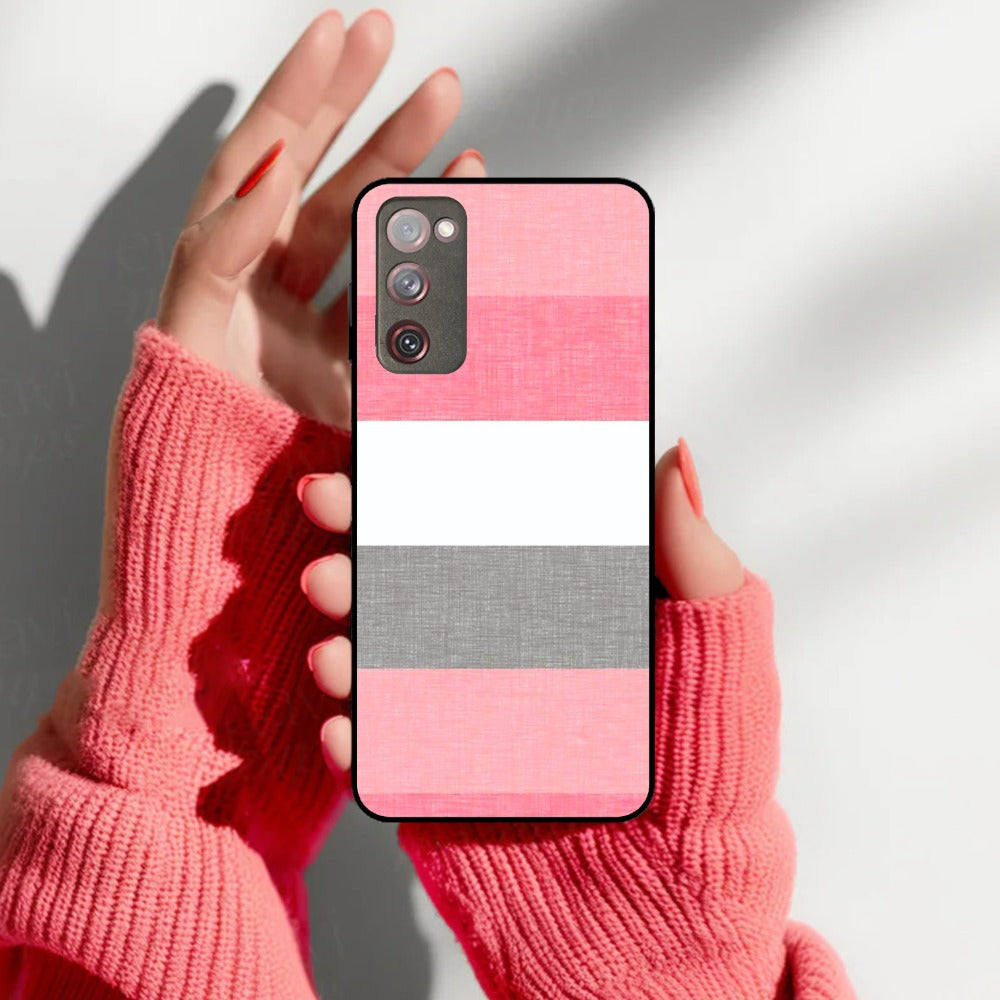 Pink Hues Harmony Glossy Metal Case Cover For Samsung