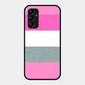 Pink Hues Harmony Glossy Metal Case Cover For Samsung Galaxy A14 5G