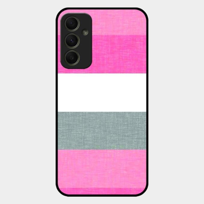 Pink Hues Harmony Glossy Metal Case Cover For Samsung Galaxy A34 5G