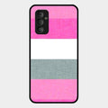 Pink Hues Harmony Glossy Metal Case Cover For Samsung Galaxy F23 5G
