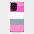 Pink Hues Harmony Glossy Metal Case Cover For Samsung Galaxy M33 5G