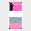 Pink Hues Harmony Glossy Metal Case Cover For Samsung Galaxy M35 5G