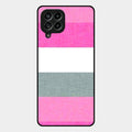 Pink Hues Harmony Glossy Metal Case Cover For Samsung Galaxy M53 5G