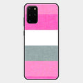 Pink Hues Harmony Glossy Metal Case Cover For Samsung Galaxy S20 Plus