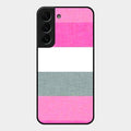 Pink Hues Harmony Glossy Metal Case Cover For Samsung Galaxy S22 Plus 5G