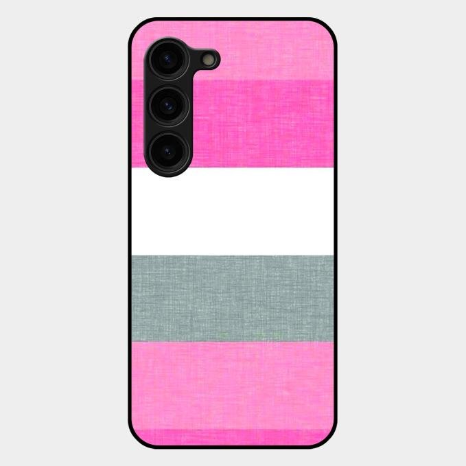 Pink Hues Harmony Glossy Metal Case Cover For Samsung Galaxy S23 Plus 5G