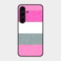 Pink Hues Harmony Glossy Metal Case Cover For Samsung Galaxy S24 Fe 5G