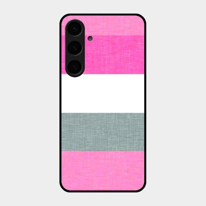 Pink Hues Harmony Glossy Metal Case Cover For Samsung Galaxy S24 Plus 5G