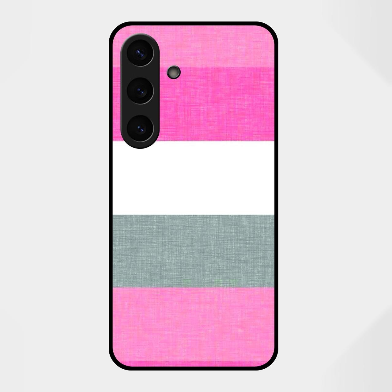 Pink Hues Harmony Glossy Metal Case Cover For Samsung Galaxy S25 FE 5G