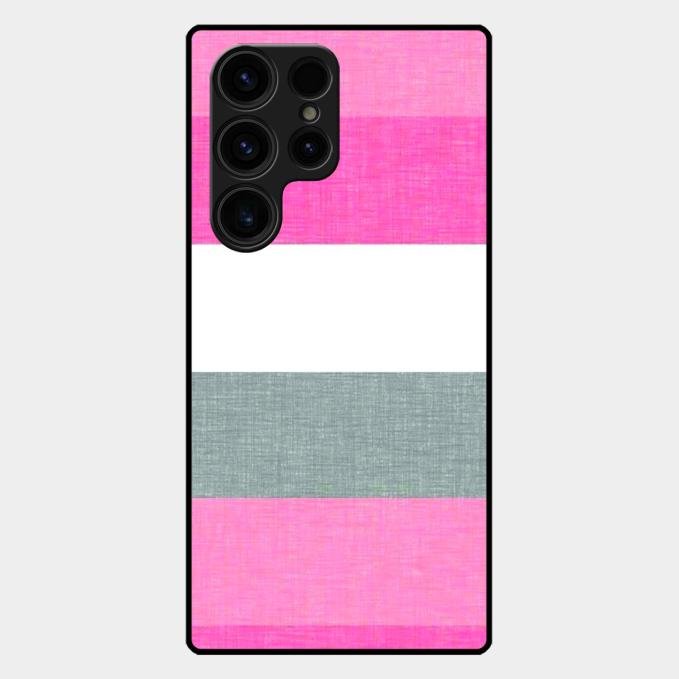 Pink Hues Harmony Glossy Metal Case Cover For Samsung Galaxy S25 Ultra 5G