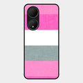 Pink Hues Harmony Glossy Metal Case Cover For Vivo T2 5G