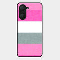 Pink Hues Harmony Glossy Metal Case Cover For Vivo T3 Lite 5G