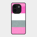 Pink Hues Harmony Glossy Metal Case Cover For Vivo T3 Pro 5G