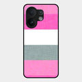 Pink Hues Harmony Glossy Metal Case Cover For Vivo T4 Pro 5G