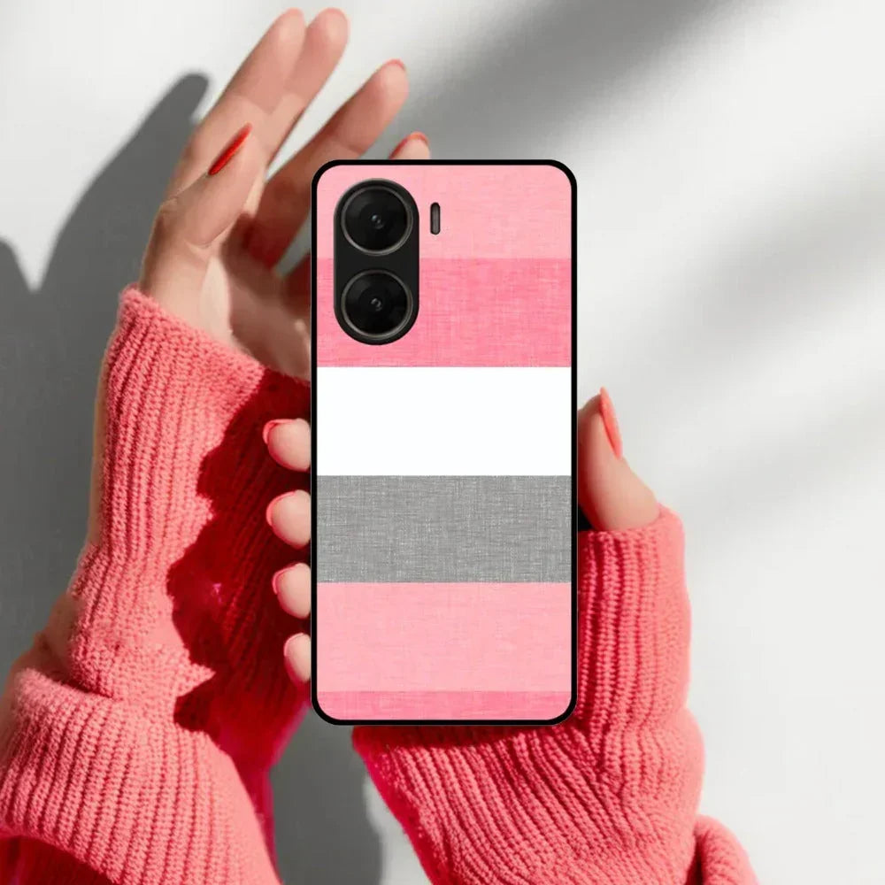 Pink Hues Harmony Glossy Metal Case Cover For Vivo - ShopOnCliQ
